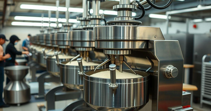 Misturador industrial de alimentos: como escolher o ideal para sua produção