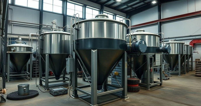 Como Escolher o Tanque de Mistura Industrial Ideal para Sua Produção